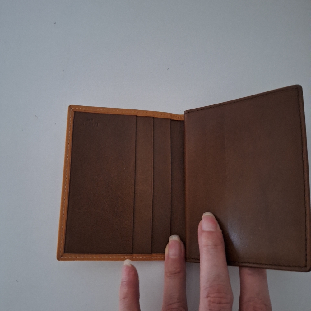 Loewe Tan Leather Wallet& Card Holder - Picture 11 of 12